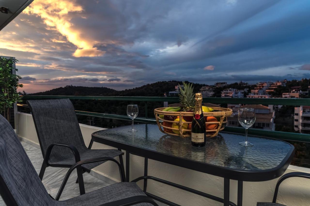 Apartment For 4 Ppl With Great View In 아테네 외부 사진